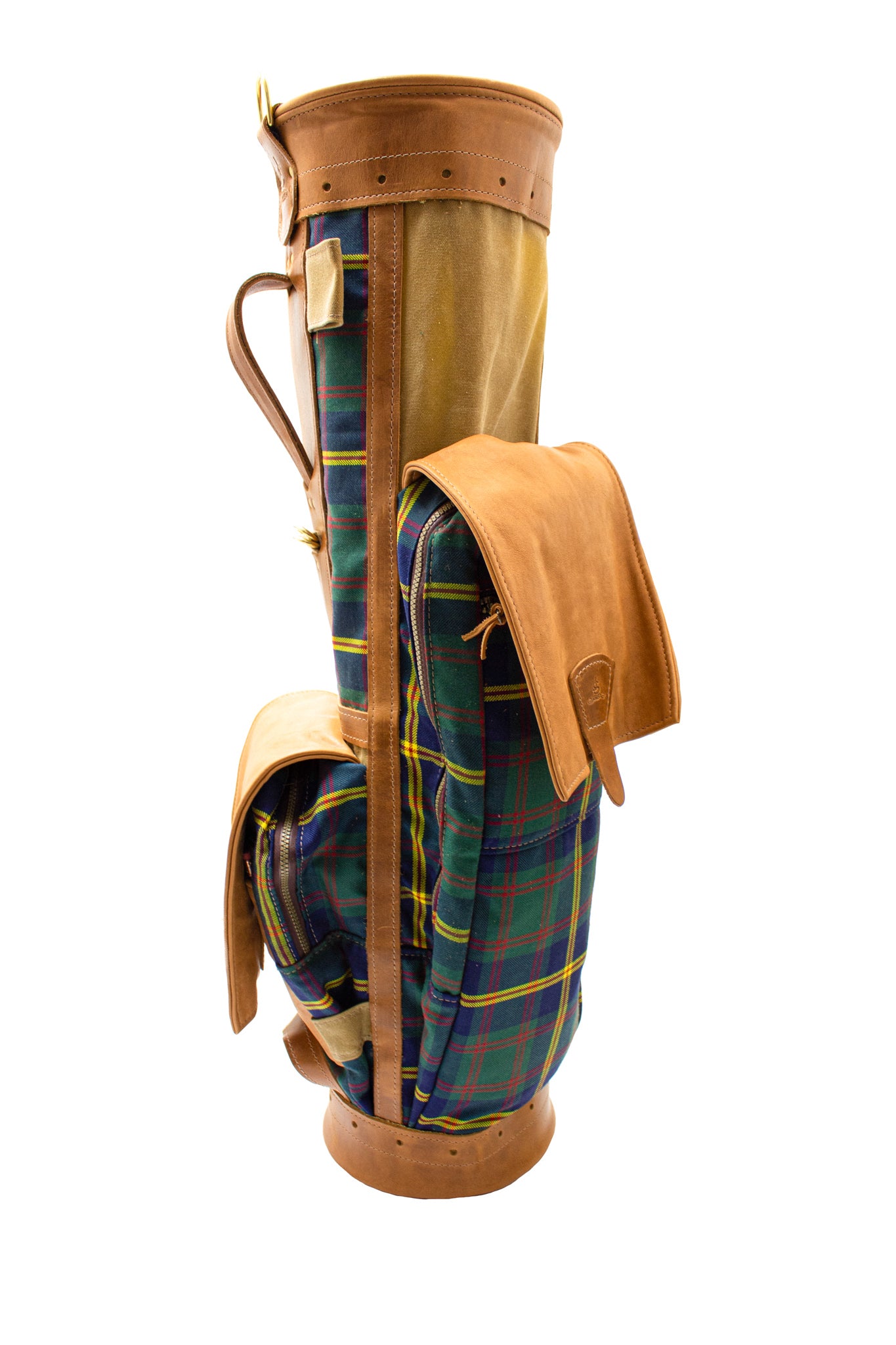 8 Airliner Style Tartan Golf Bag