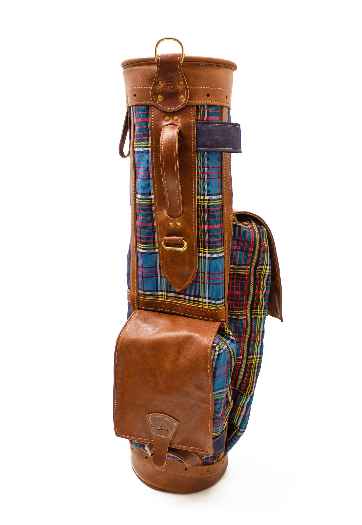 8 Airliner Style Tartan Golf Bag