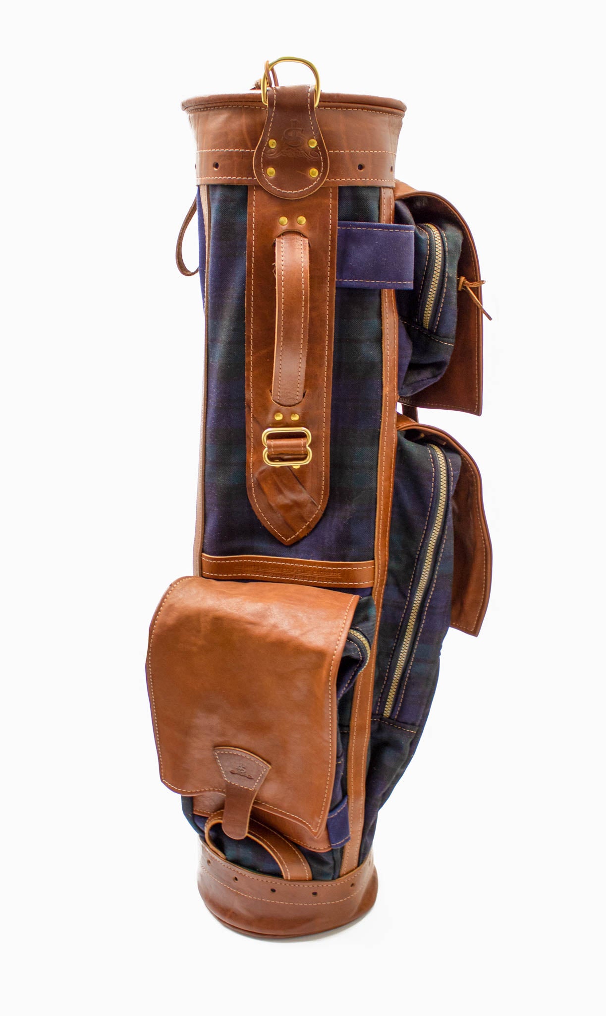 8 Gran Tour Style Tartan Golf Bag