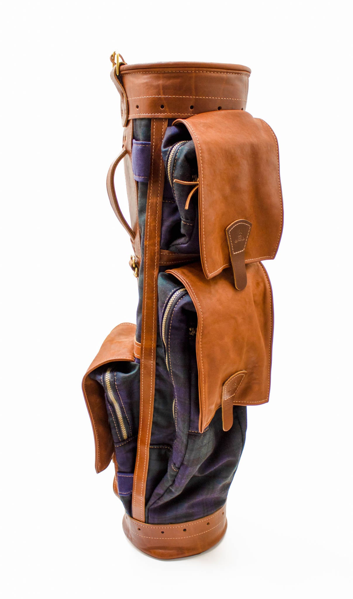 8 Gran Tour Style Tartan Golf Bag