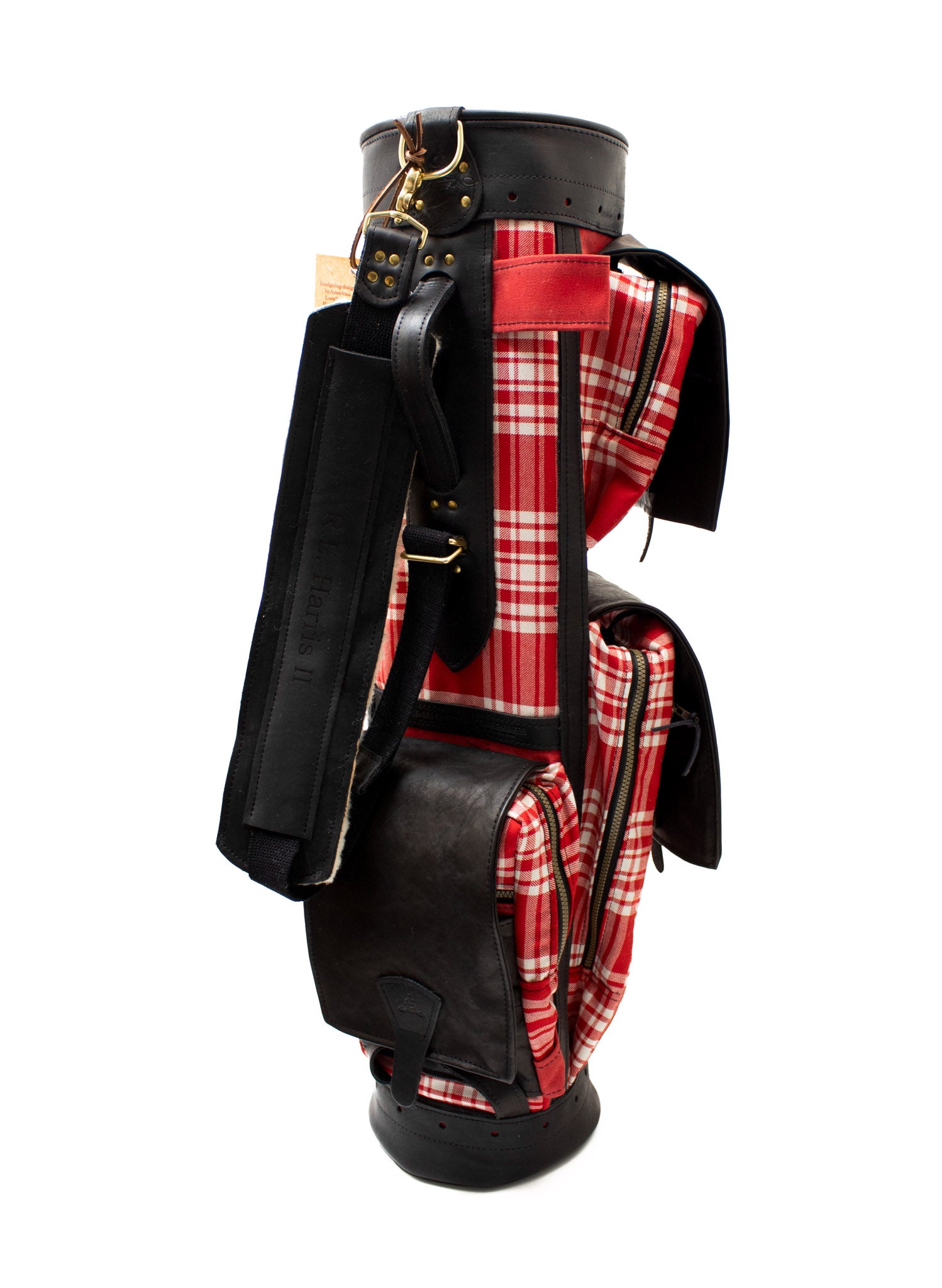 8 Gran Tour Style Tartan Golf Bag