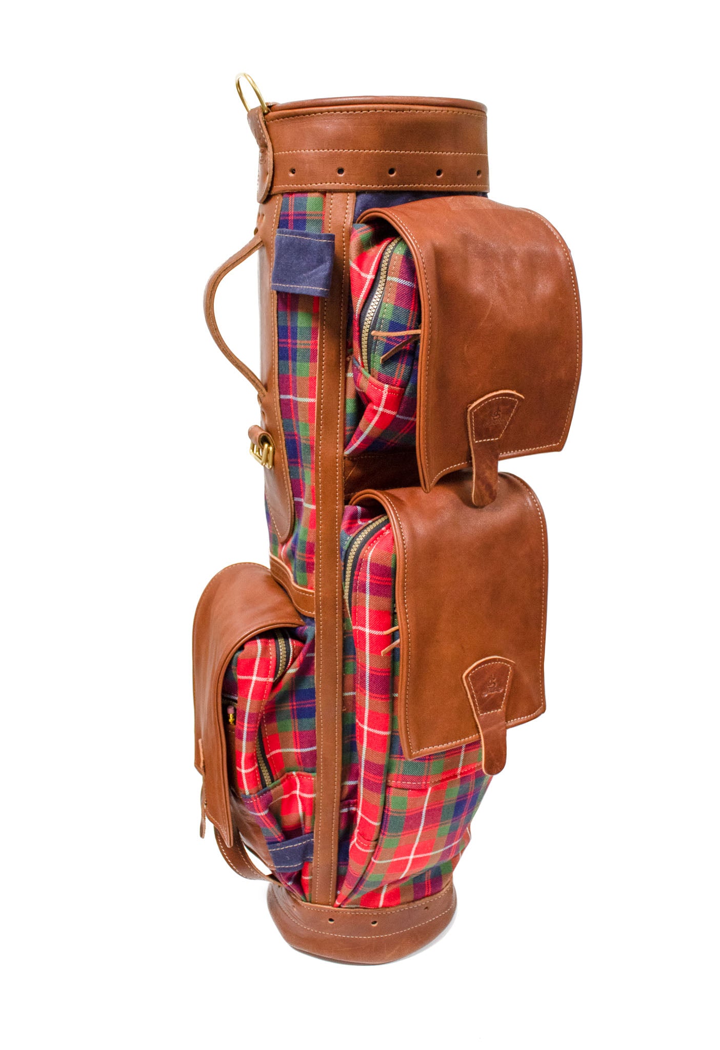 8 Gran Tour Style Tartan Golf Bag