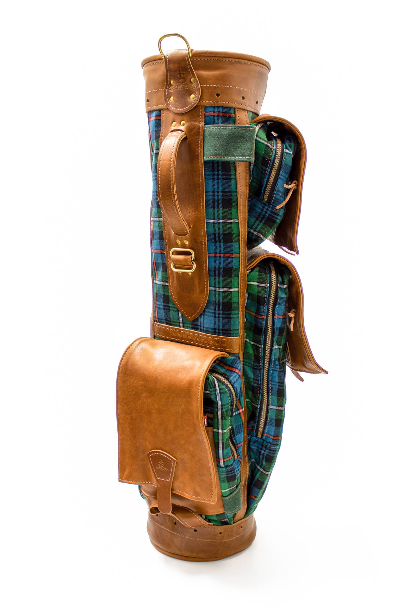 8 Gran Tour Style Tartan Golf Bag