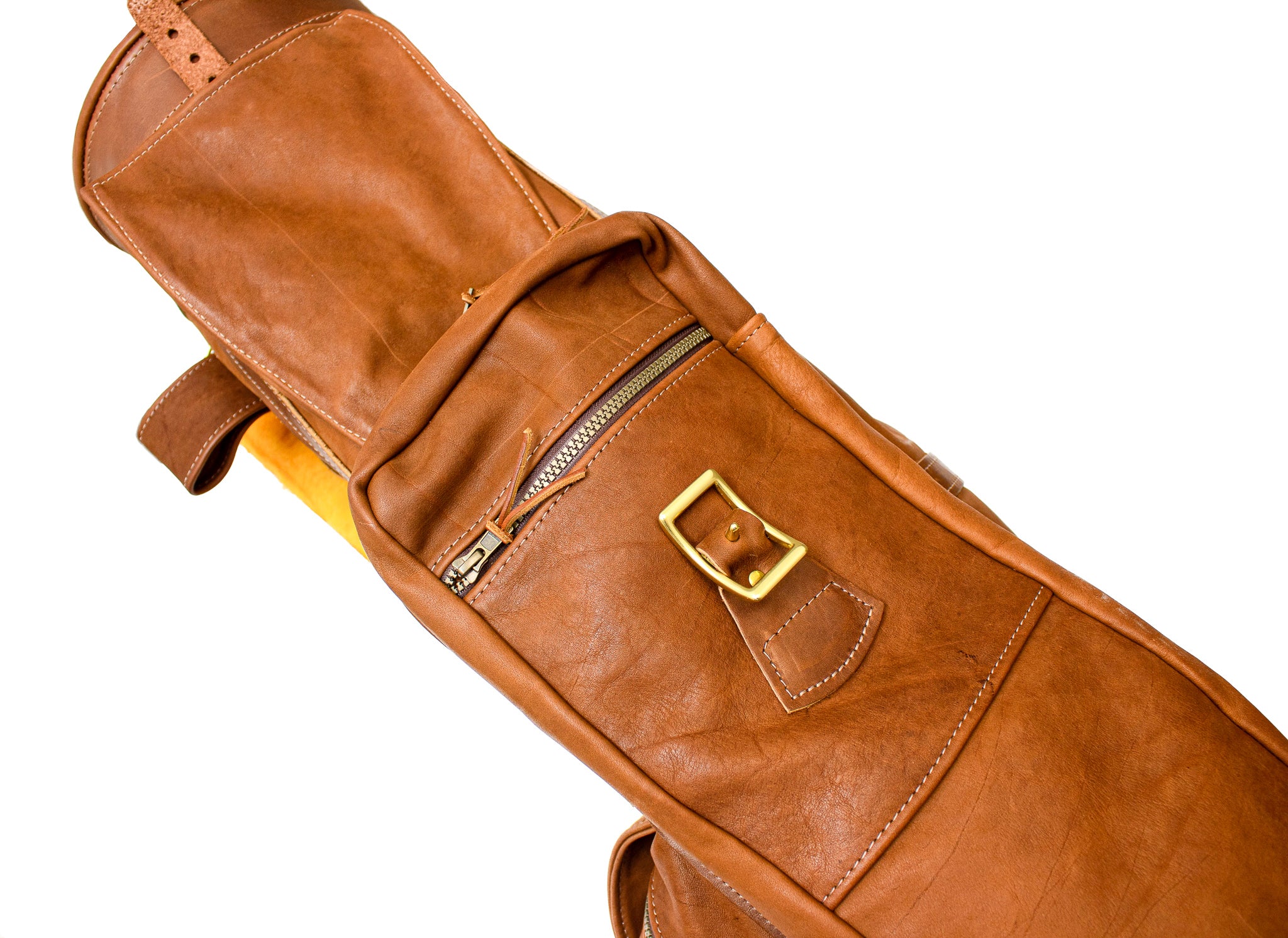 8 Premium Leather Airliner Style Golf Bag