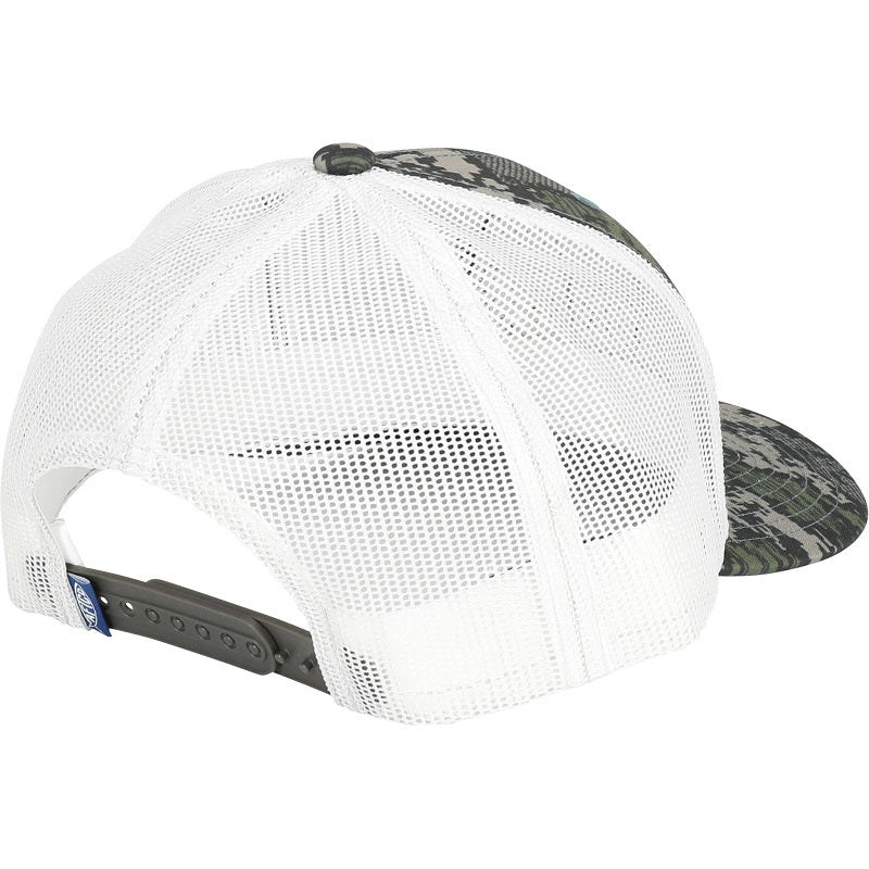 Aftco Bass Patch Trucker Cap Green Camo