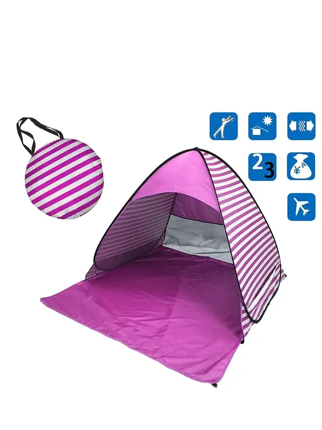 ASHORESHOP Automatic Open Tent Family Tourist Fish Camping Sun Shade Tent