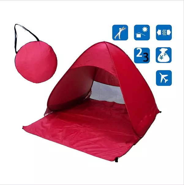 ASHORESHOP Automatic Open Tent Family Tourist Fish Camping Sun Shade Tent