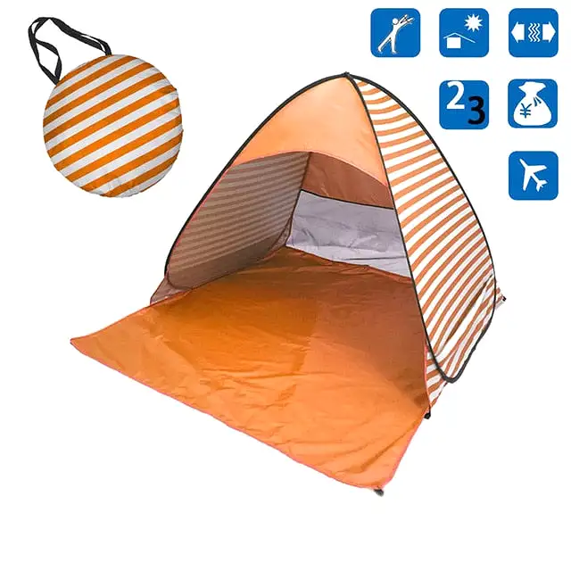 ASHORESHOP Automatic Open Tent Family Tourist Fish Camping Sun Shade Tent