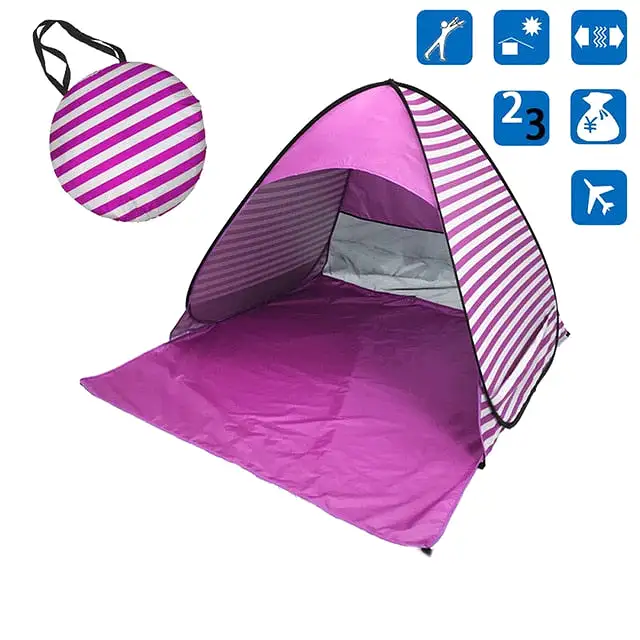 ASHORESHOP Automatic Open Tent Family Tourist Fish Camping Sun Shade Tent