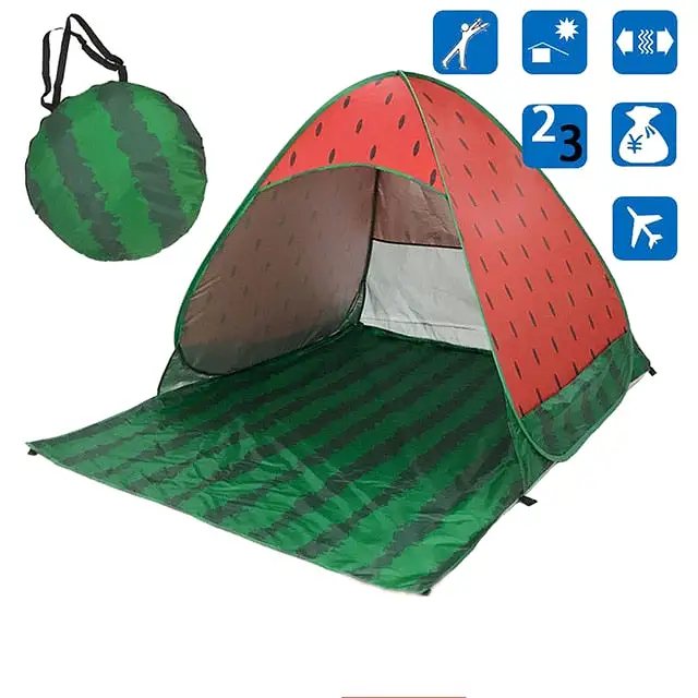 ASHORESHOP Automatic Open Tent Family Tourist Fish Camping Sun Shade Tent