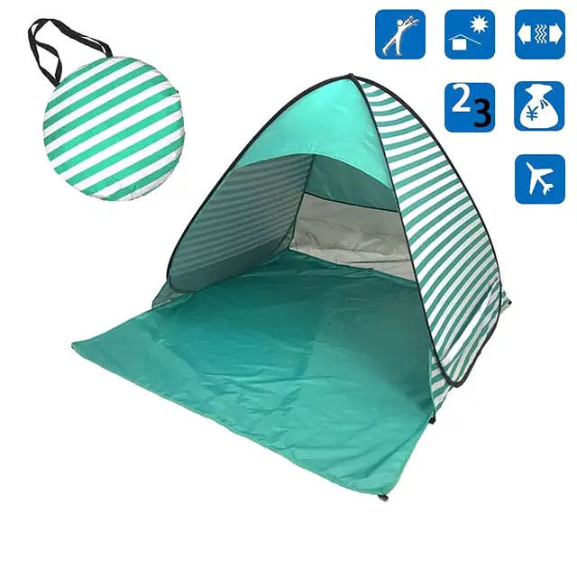 ASHORESHOP Automatic Open Tent Family Tourist Fish Camping Sun Shade Tent