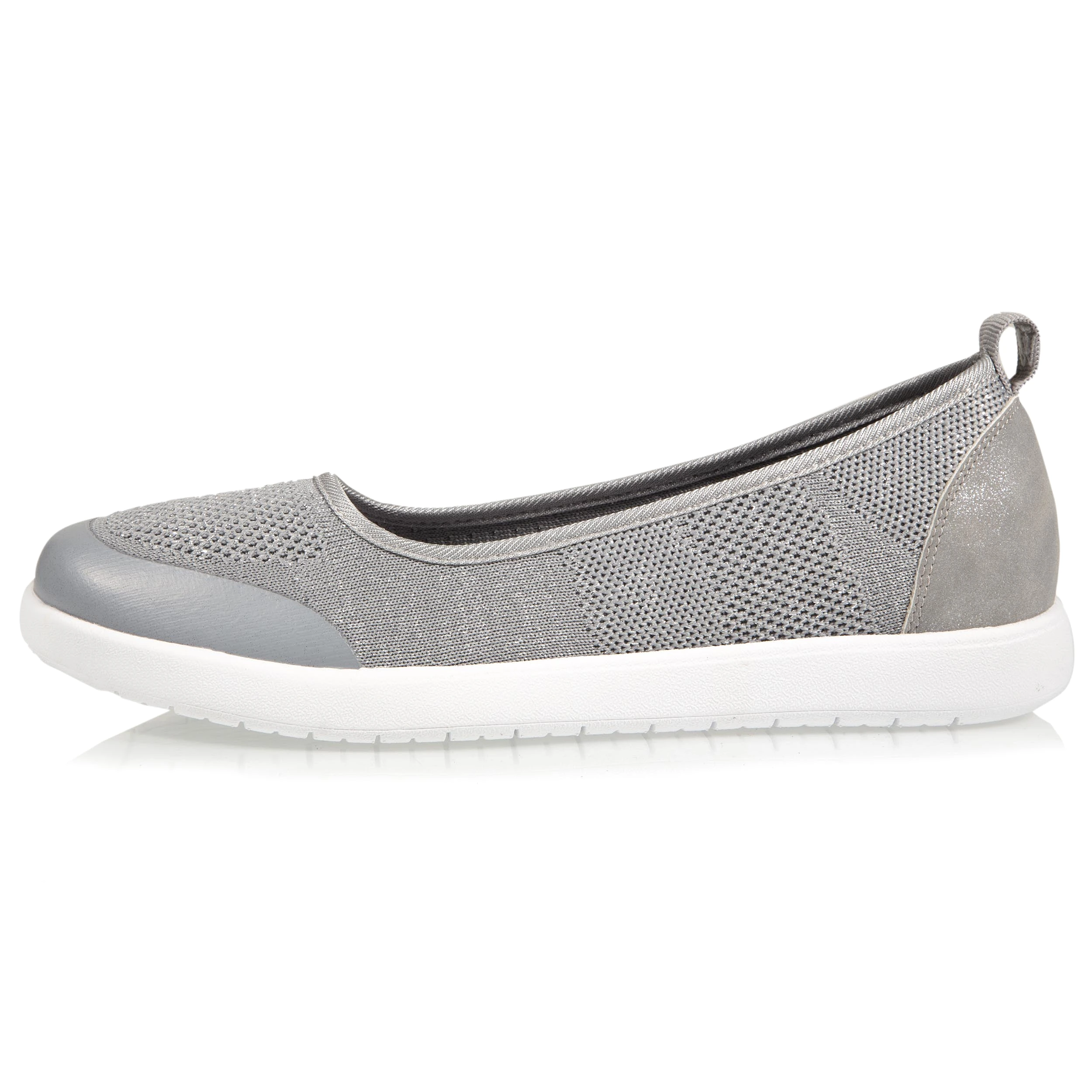 Ballerines Femme slip-on Gris