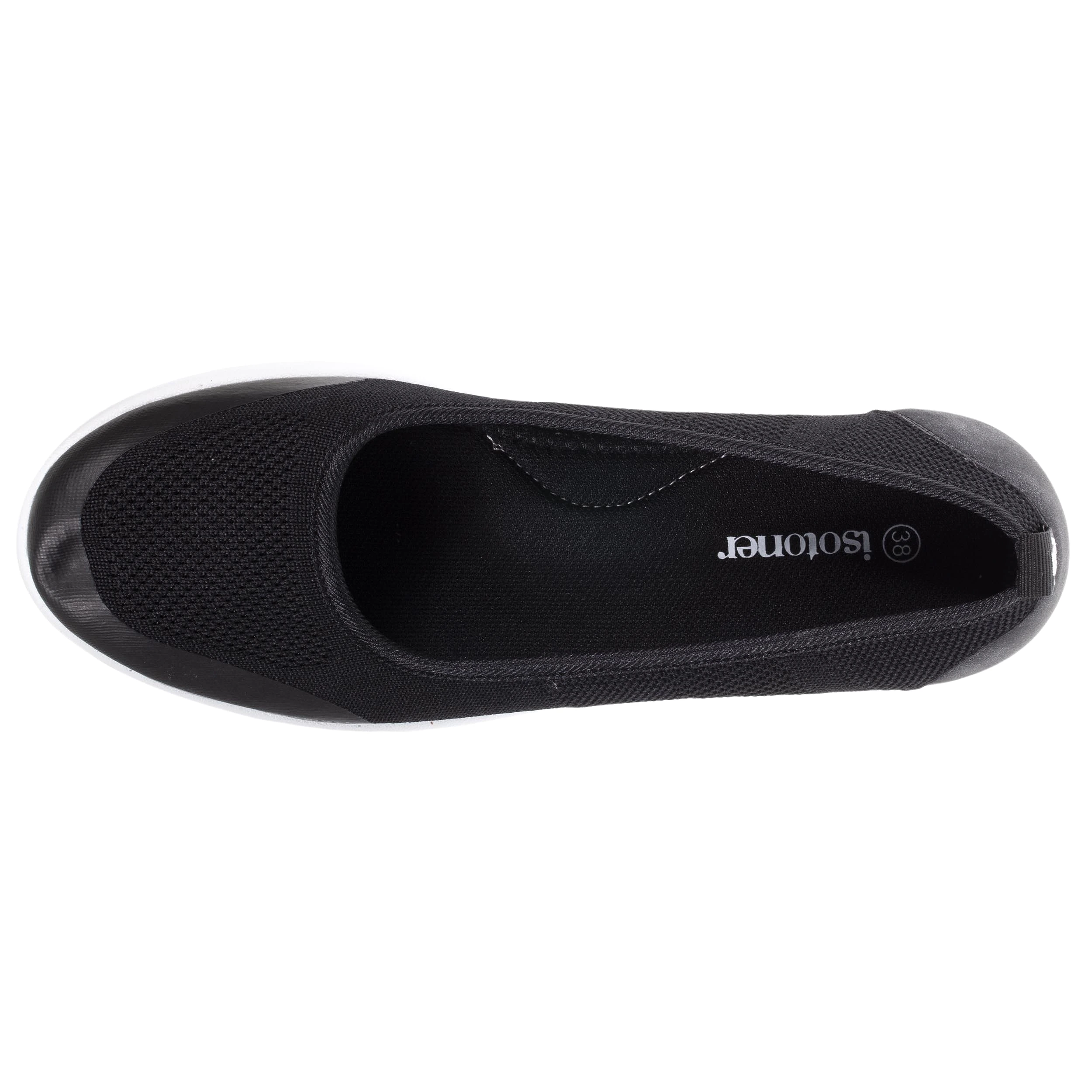 Ballerines Femme slip-on Noir