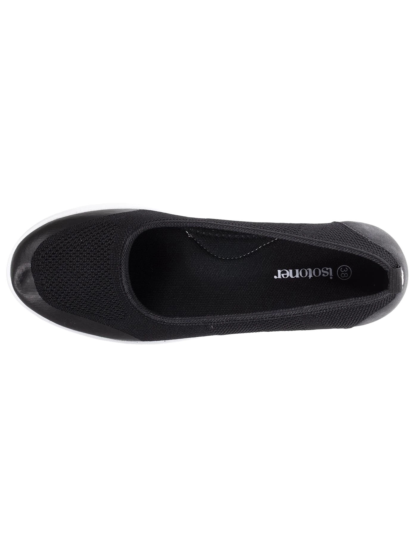 Ballerines Femme slip-on Noir