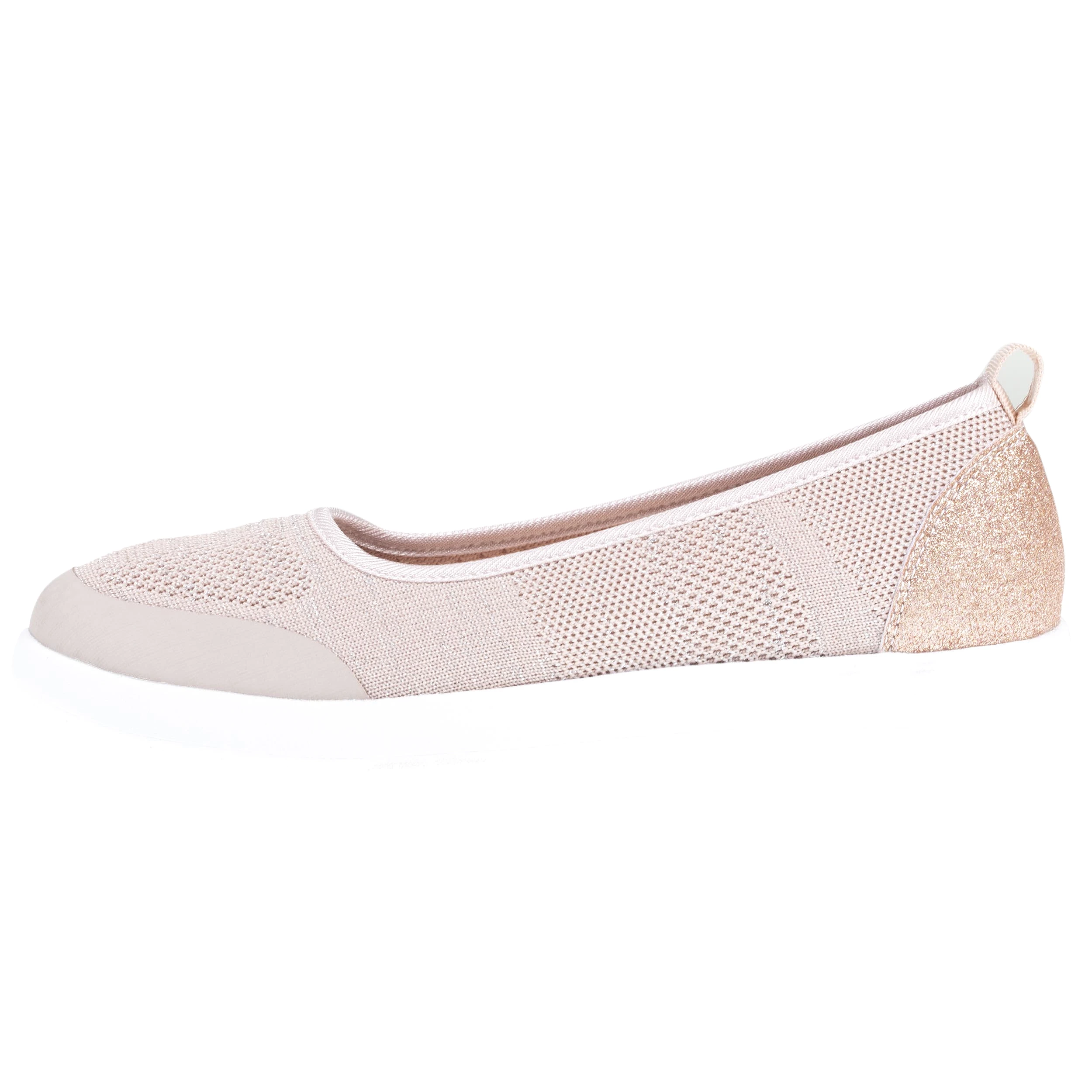 Ballerines Femme slip-on Rose poudré