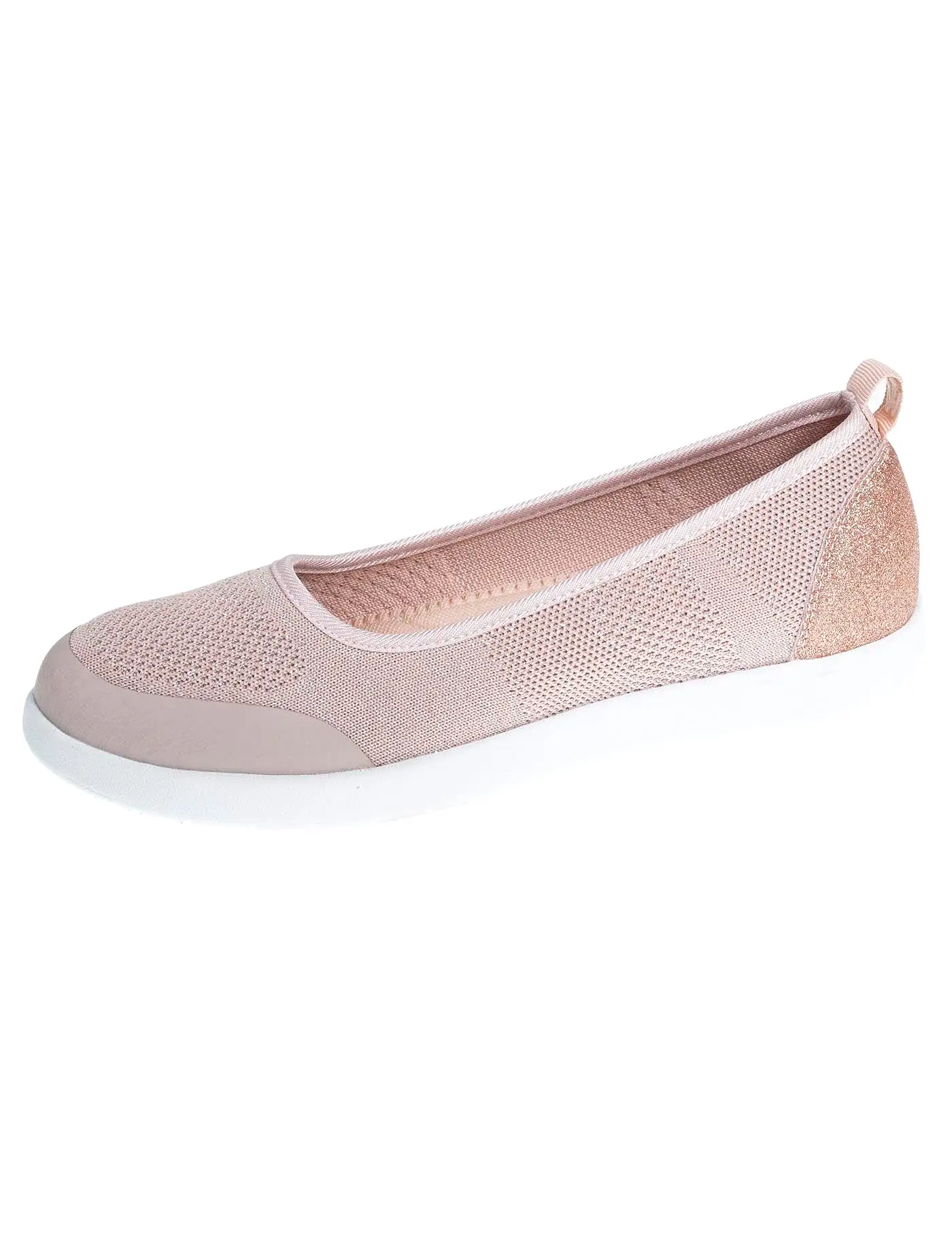 Ballerines Femme slip-on Rose poudré