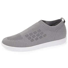 Baskets Confort Femme Slip-on Gris