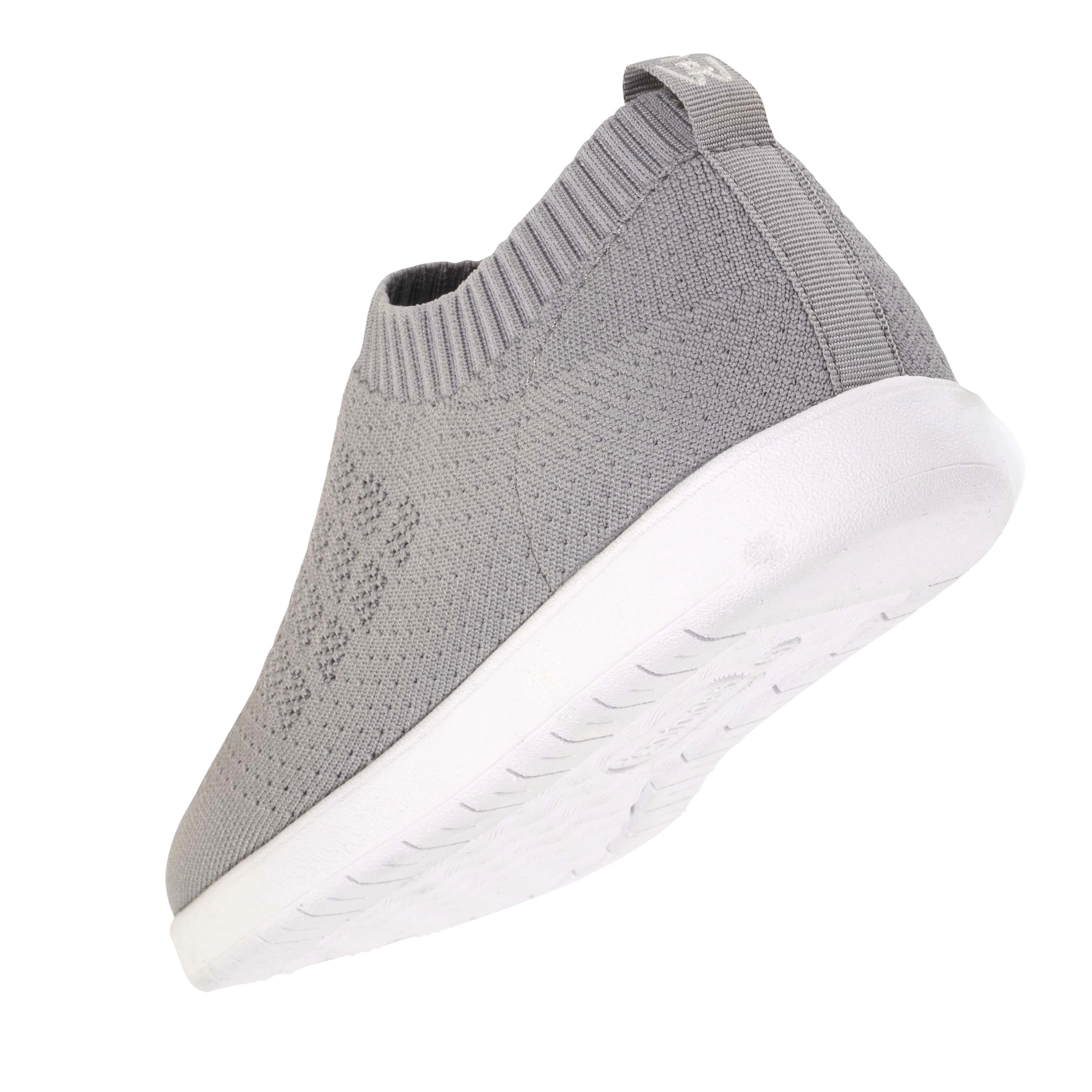 Baskets Confort Femme Slip-on Gris