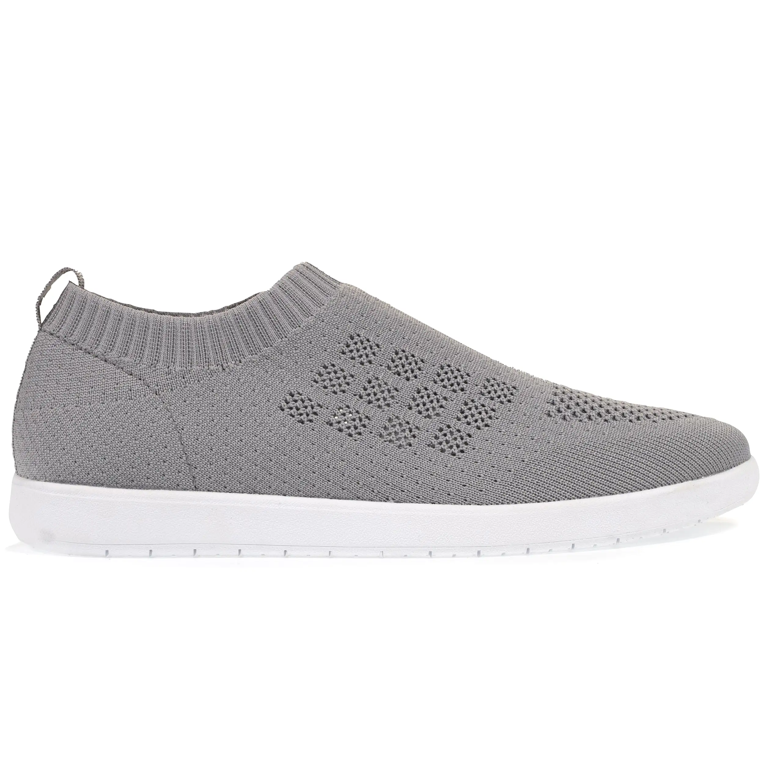 Baskets Confort Femme Slip-on Gris