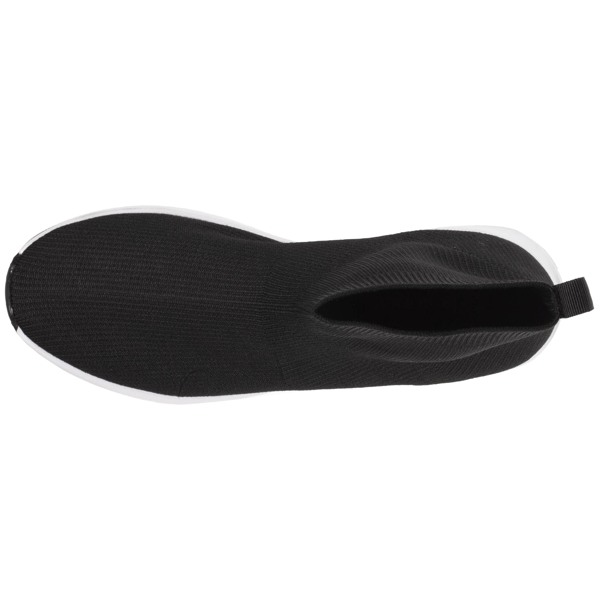 Baskets Confort Femme Slip-on Hautes Noir