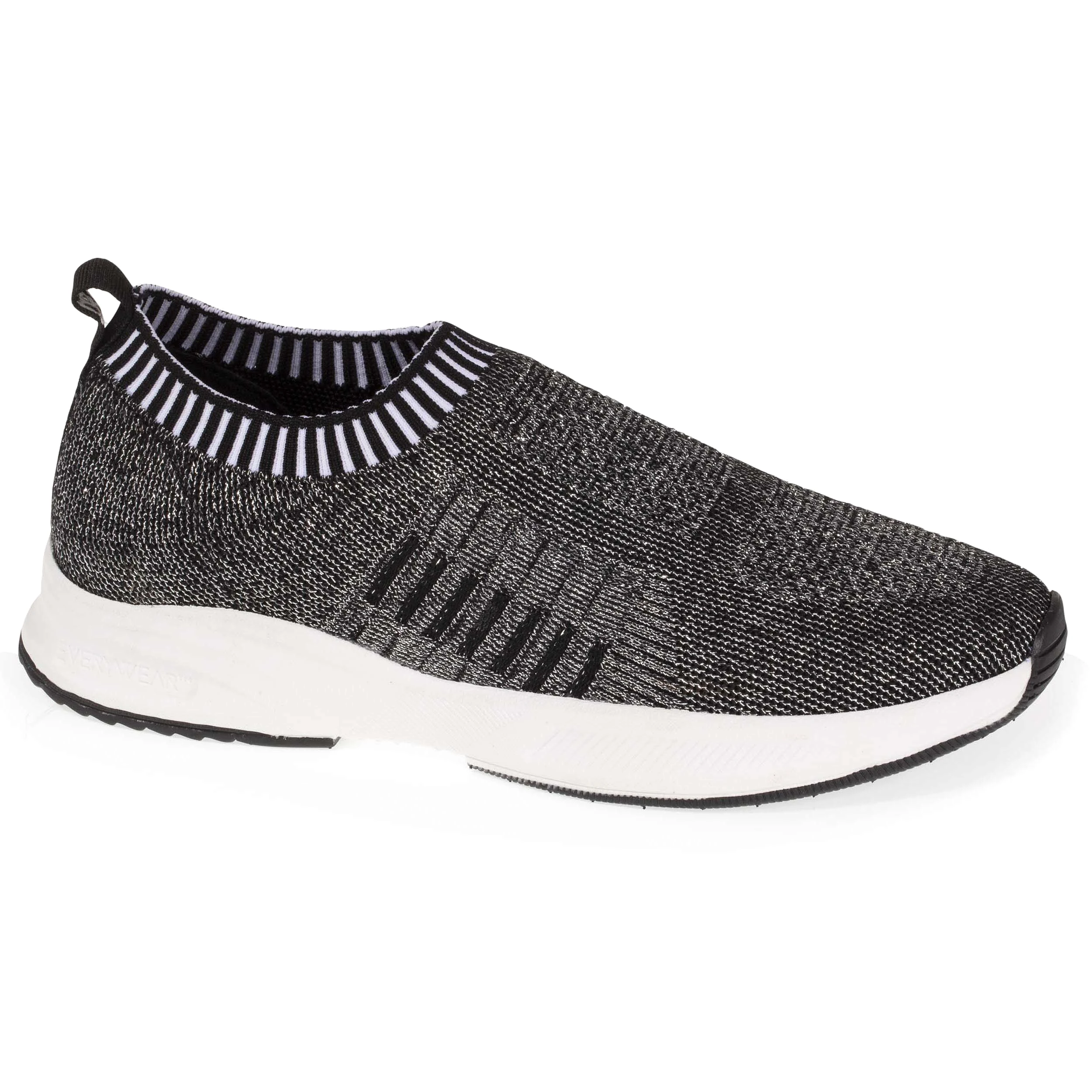 Baskets Confort Femme Slip-on Silver