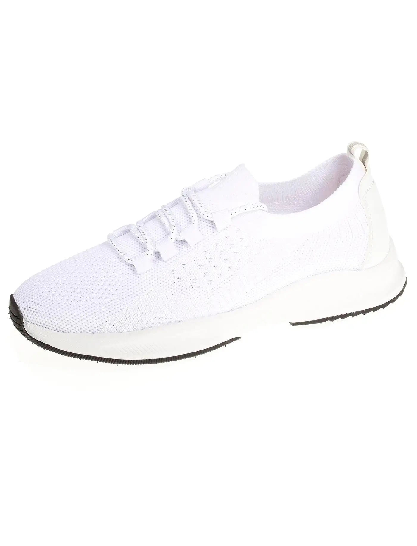 Baskets Confort Femme slip-on à lacets Blanc