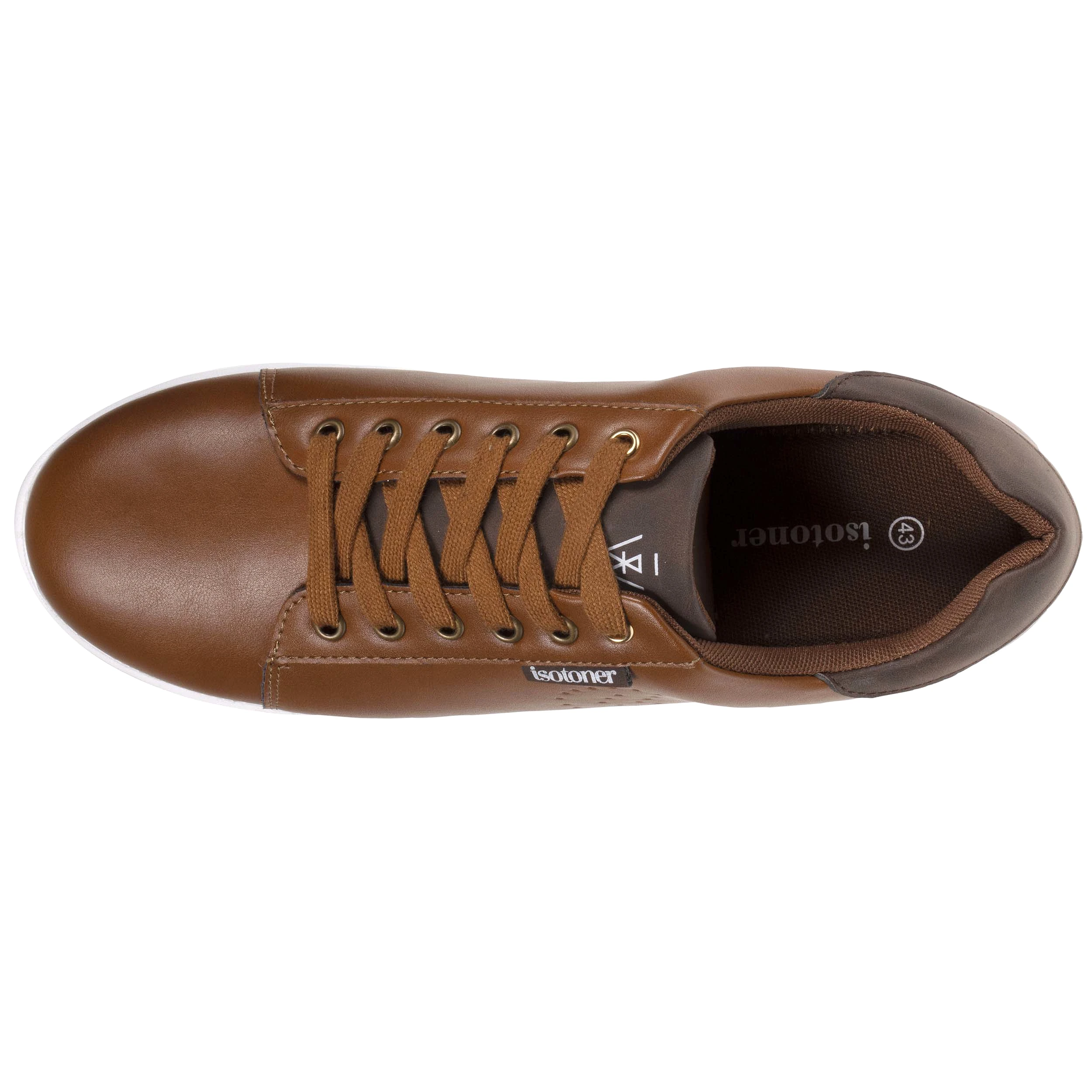 Baskets Confort Homme Citadine Camel