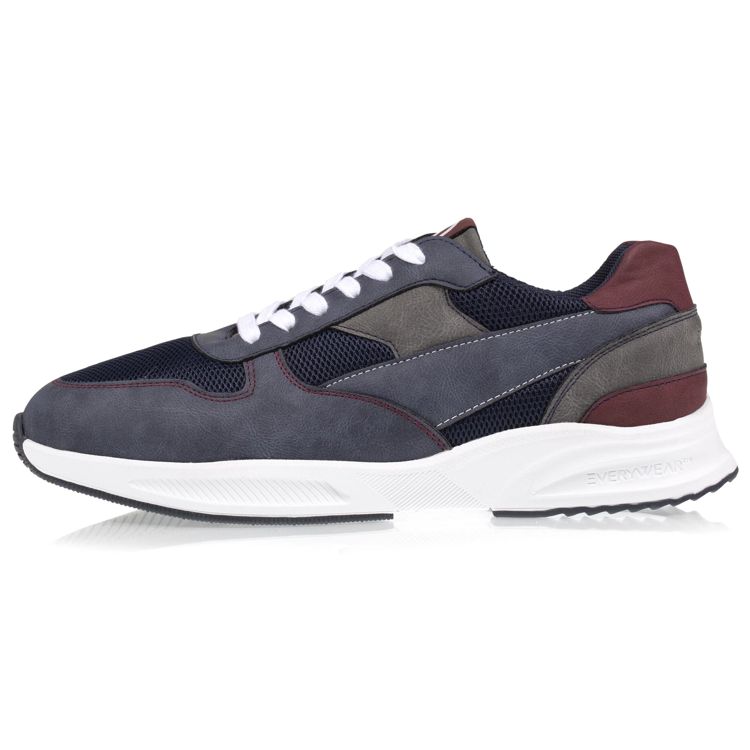 Baskets Confort Homme Semelle Sport Bleu