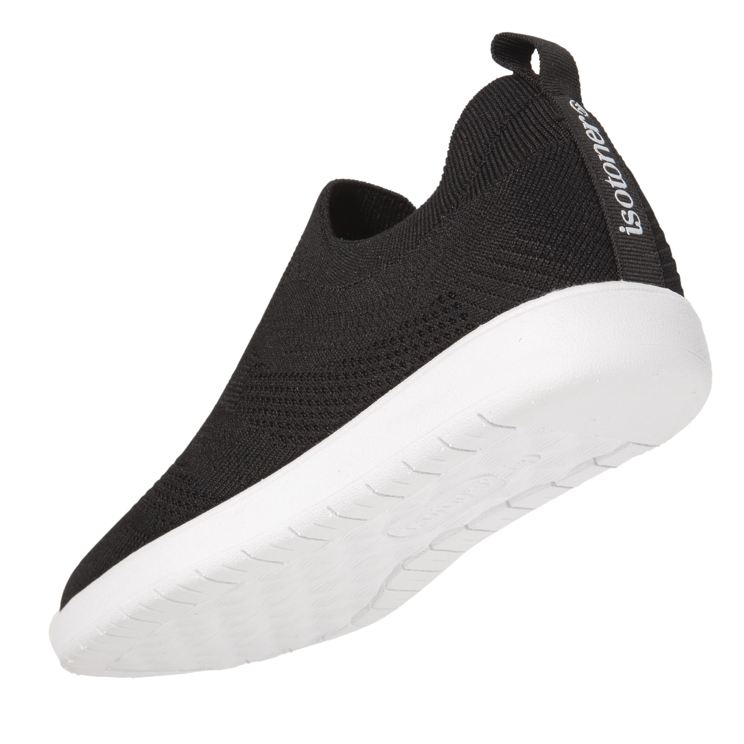 Baskets Confort Homme Slip-on Noir