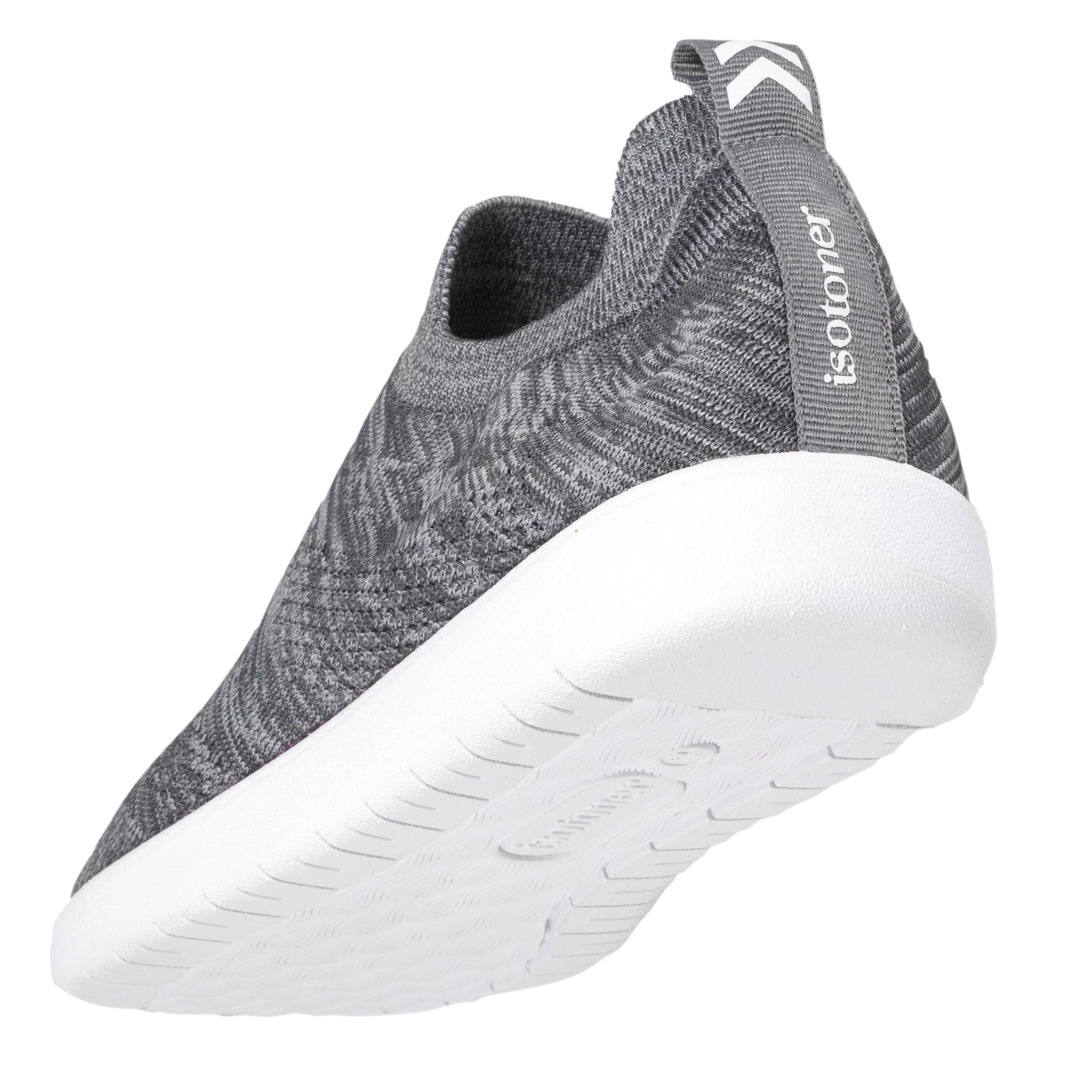 Baskets Confort Homme slip-on sport Gris