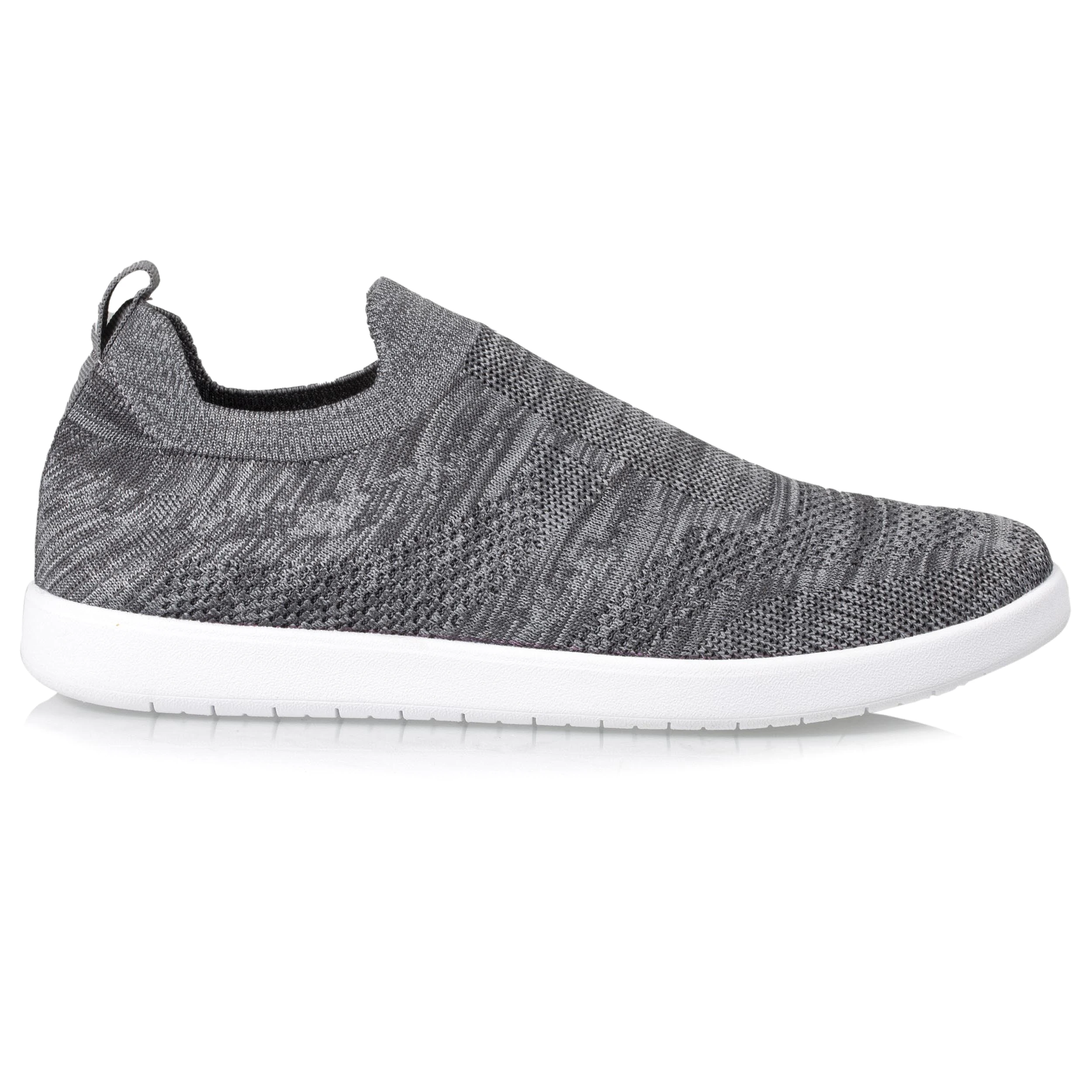 Baskets Confort Homme slip-on sport Gris