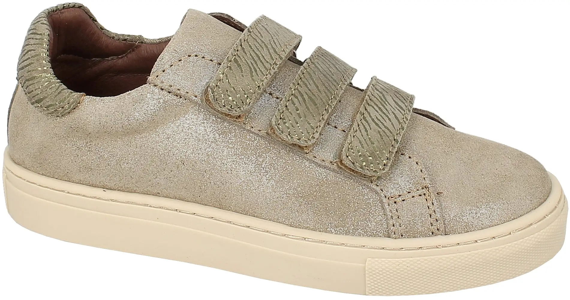 BELLAMY EMOD Or Beige Chaussures Basses Baskets