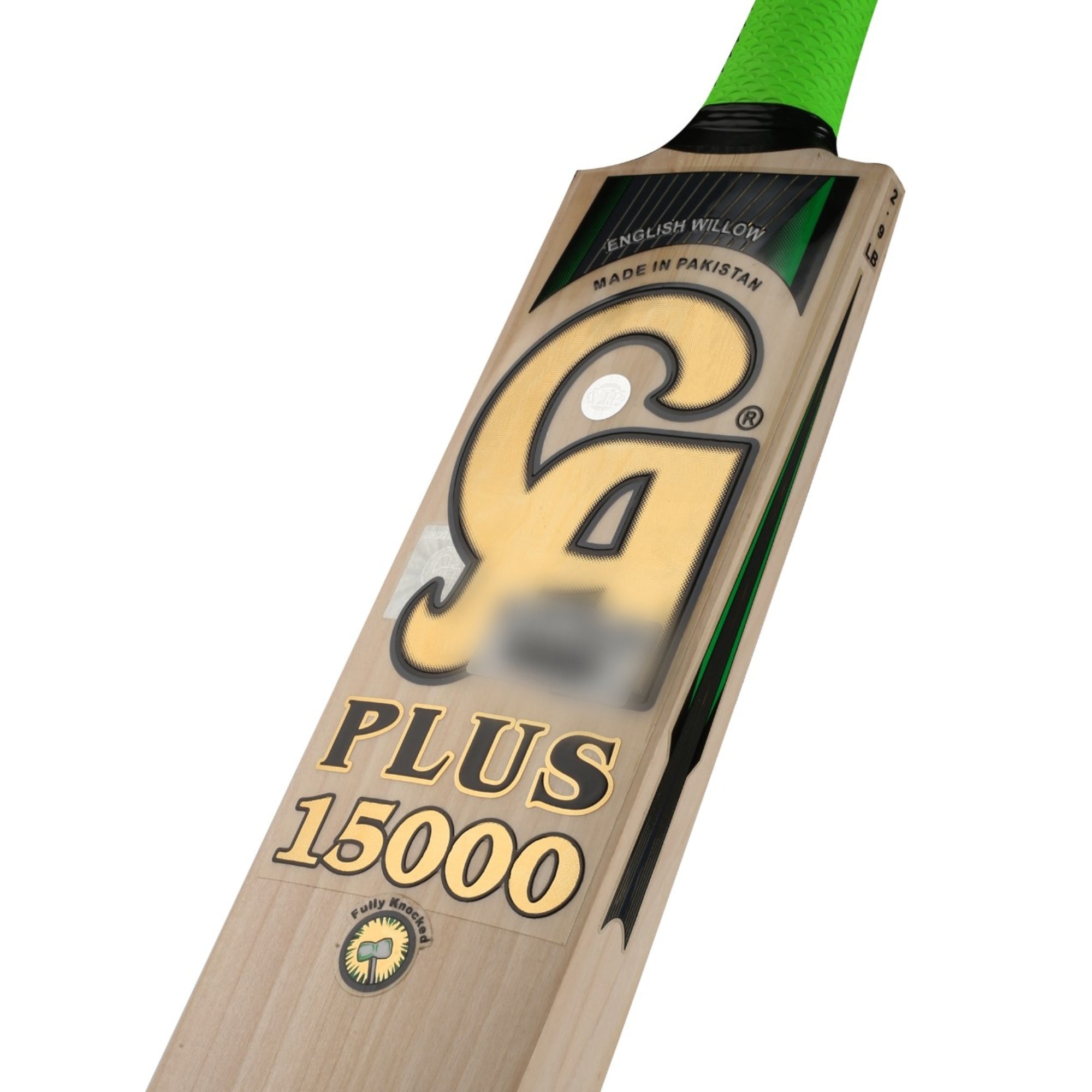 CA English Willow Cricket Bat Plus 15000, Adult, SH 2024 MODEL