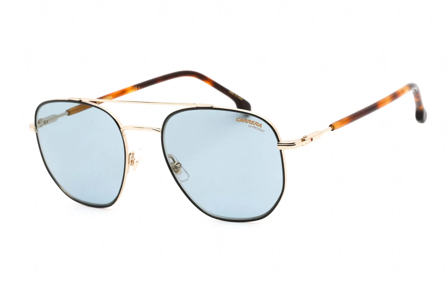 Carrera CARRERA 236/S Sunglasses Gold Brown Havana / Blue Mirror