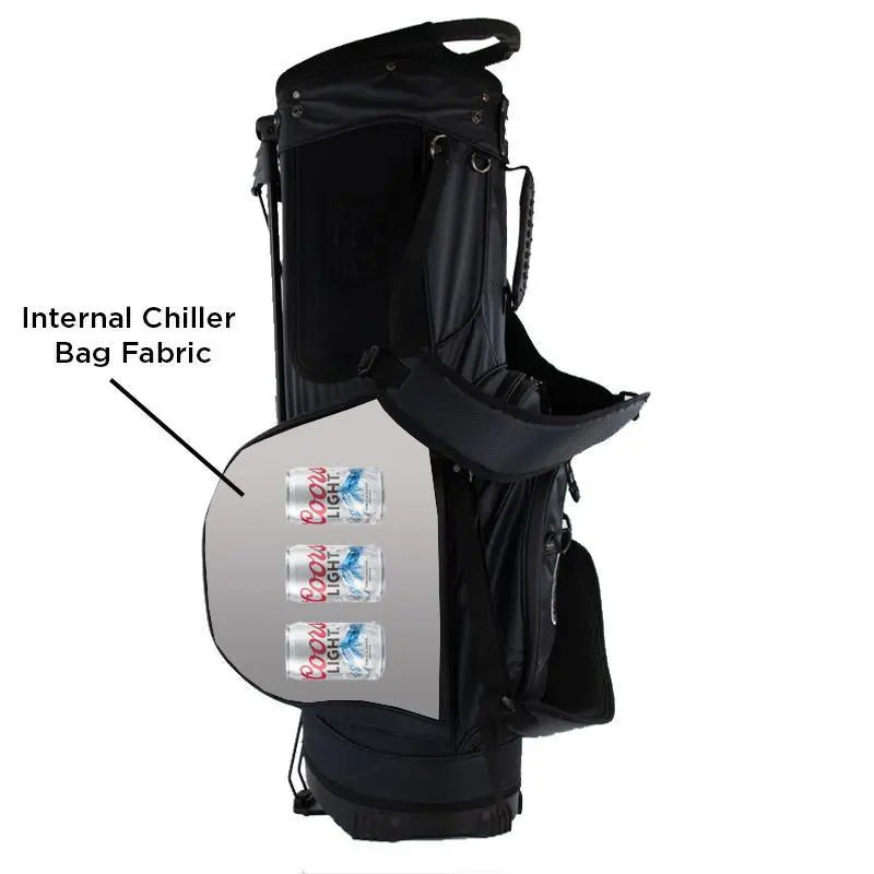 Cool Tech Semi-Waterproof Stand Bag - BLACK