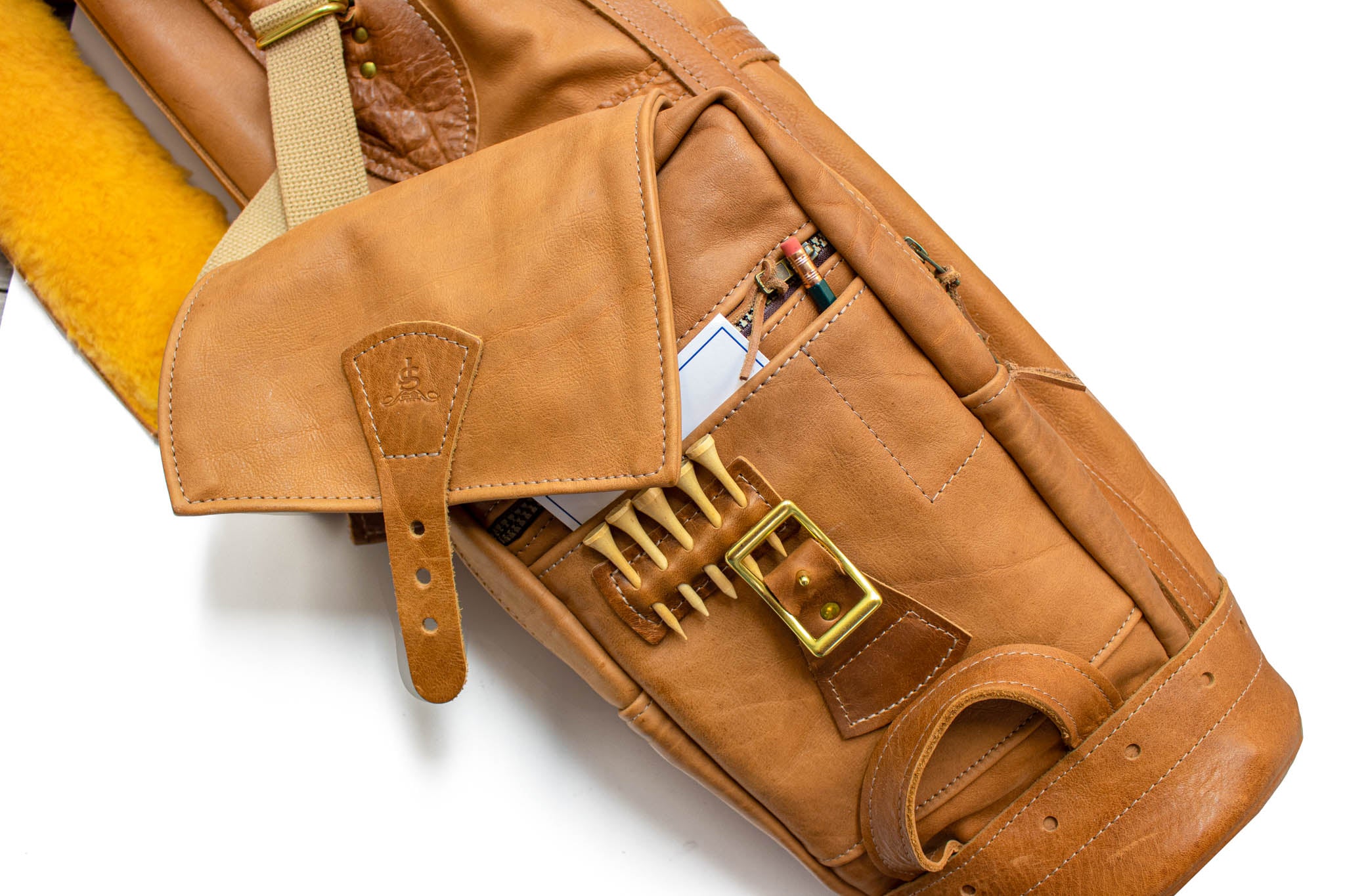 Custom Premium Leather Classic Staff Golf Bag