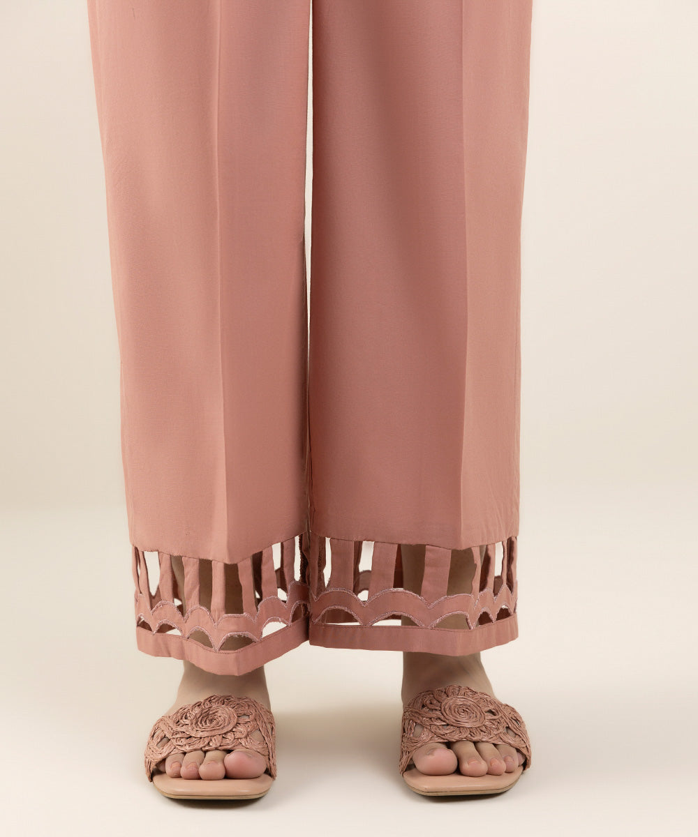 Embroidered Cambric Culottes