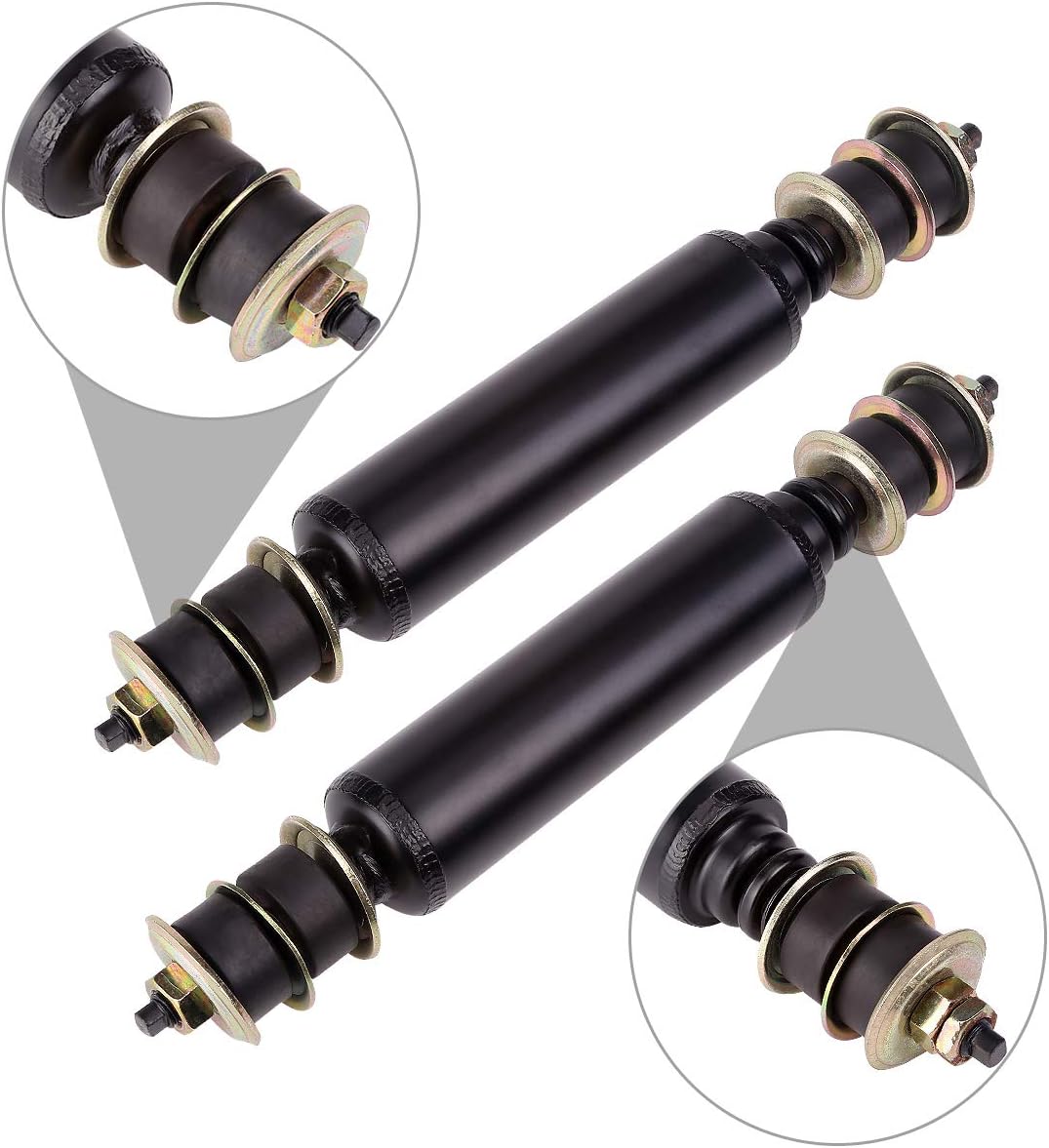 Golf Cart Parts Rear Shocks Kit for Club Car DS Precedent Gas Electric Golf Cart - 10L0L