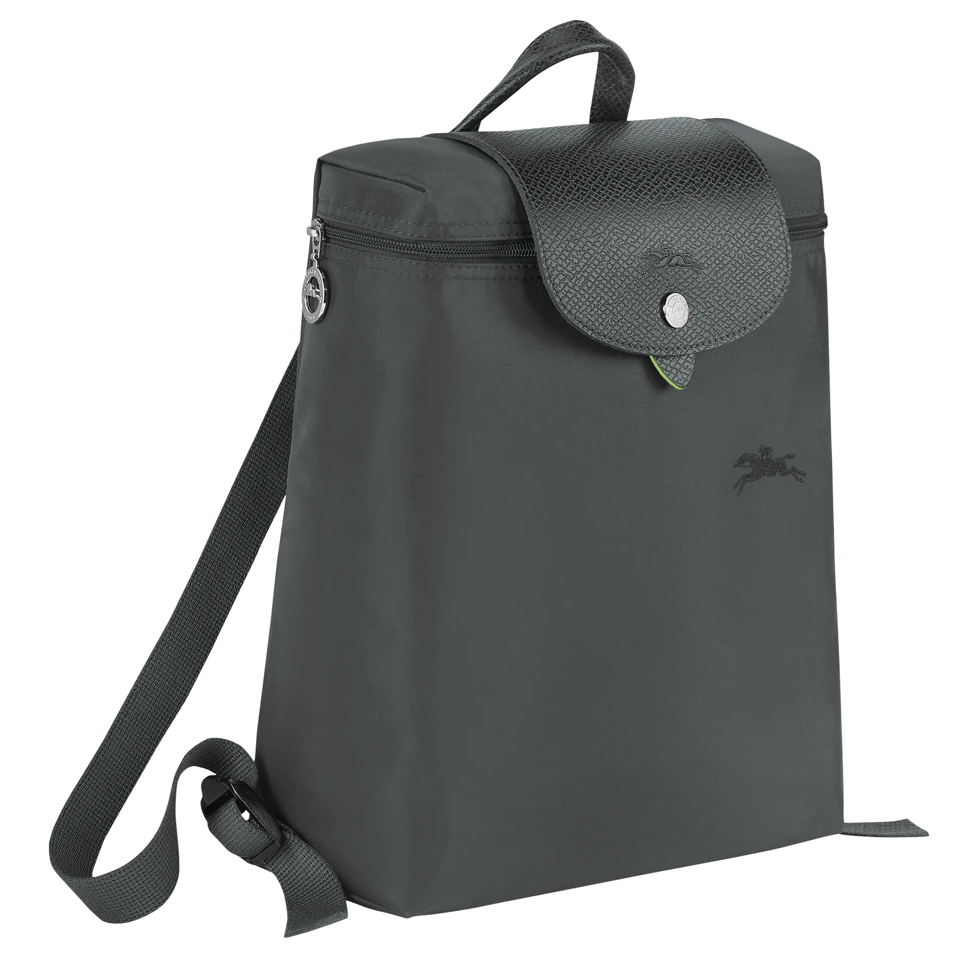 Le Pliage Green M Backpack Graphite - Recycled canvas