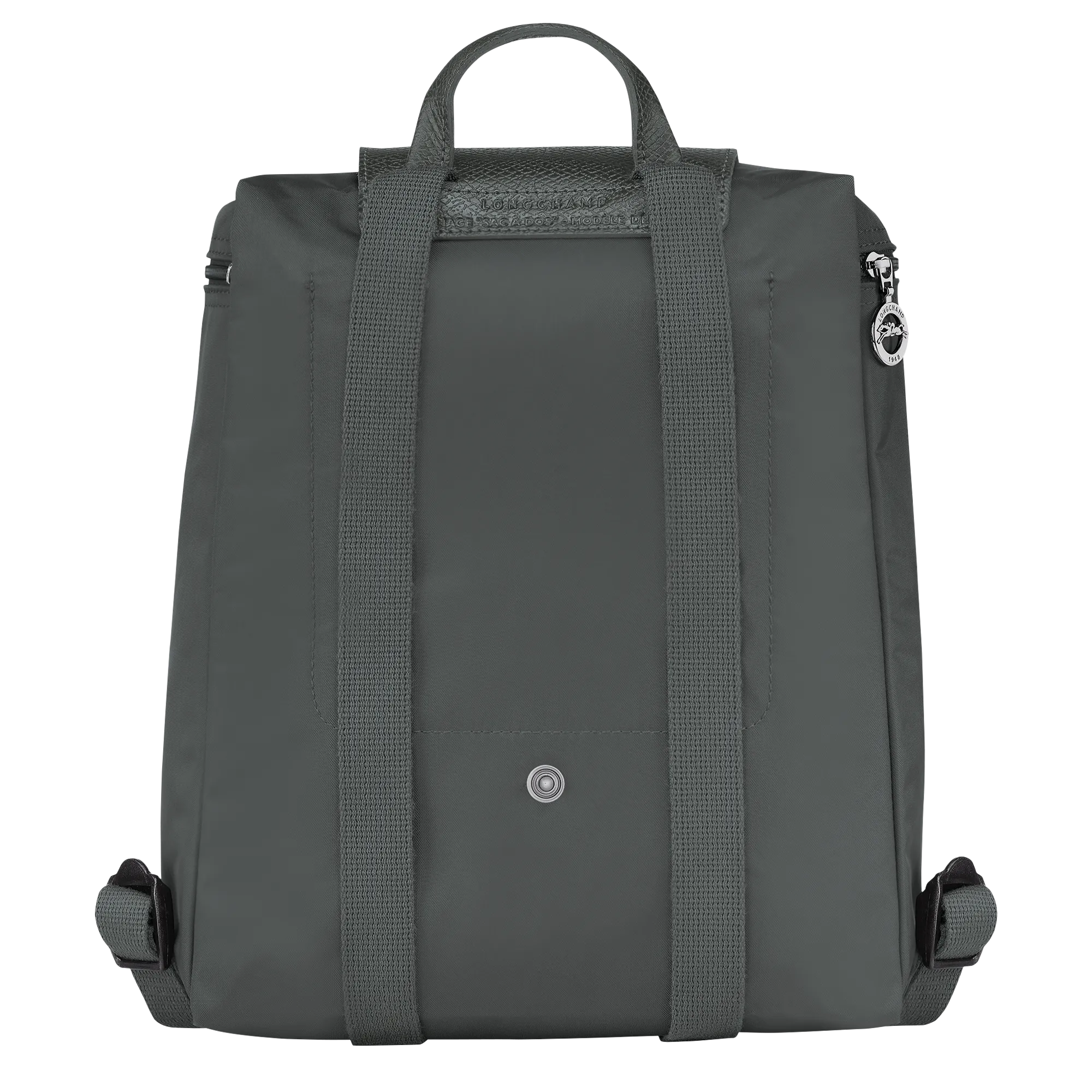 Le Pliage Green M Backpack Graphite - Recycled canvas