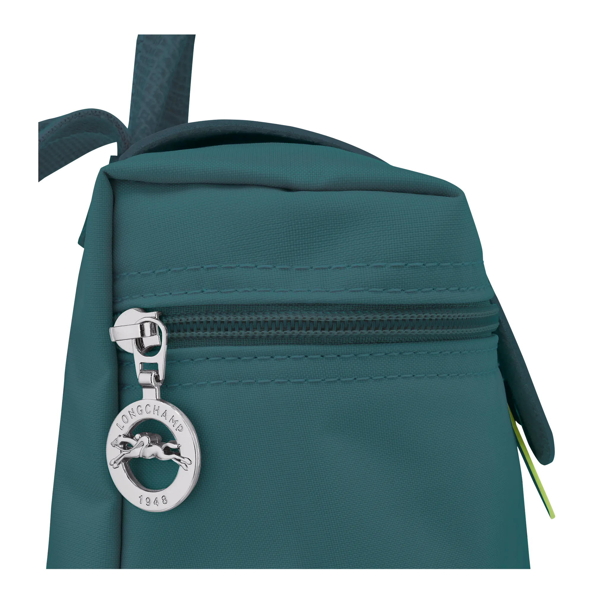 Le Pliage Green M Backpack Peacock - Recycled canvas