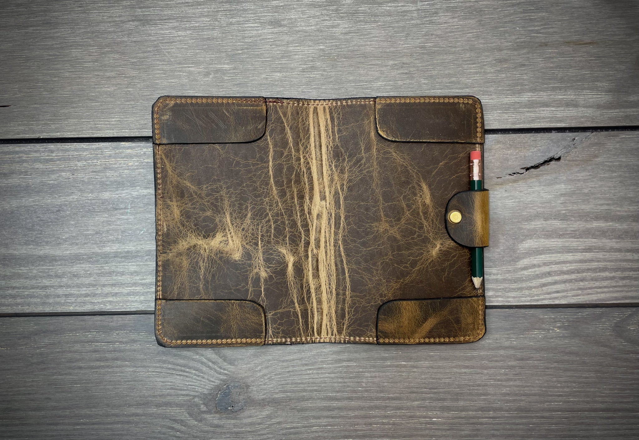 Leather Golf  Scorecard Holder