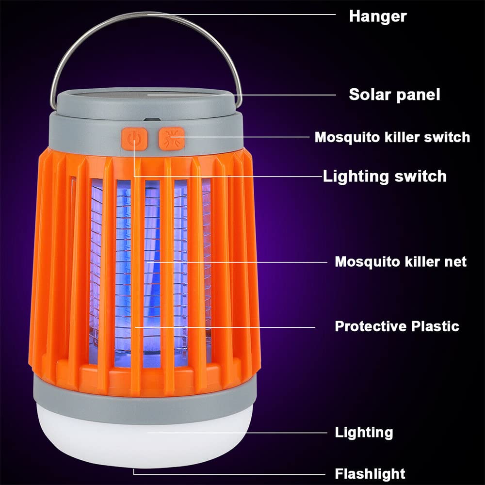 Libiyi Solar Outdoor LED Light and Mosquito Killer