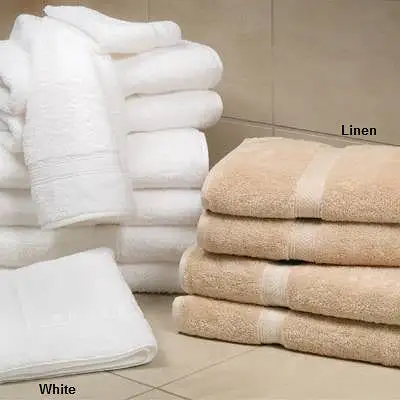 Magnificence Super Set (Two Bath Towels (27 x 54), Two Hand Towels, two wash clothes ) Made in USA by 1888 Mills