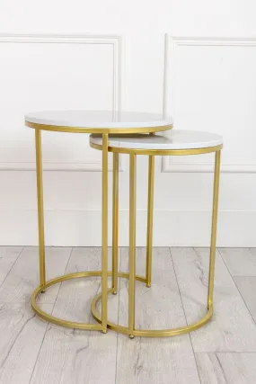 Marble Nesting Tables