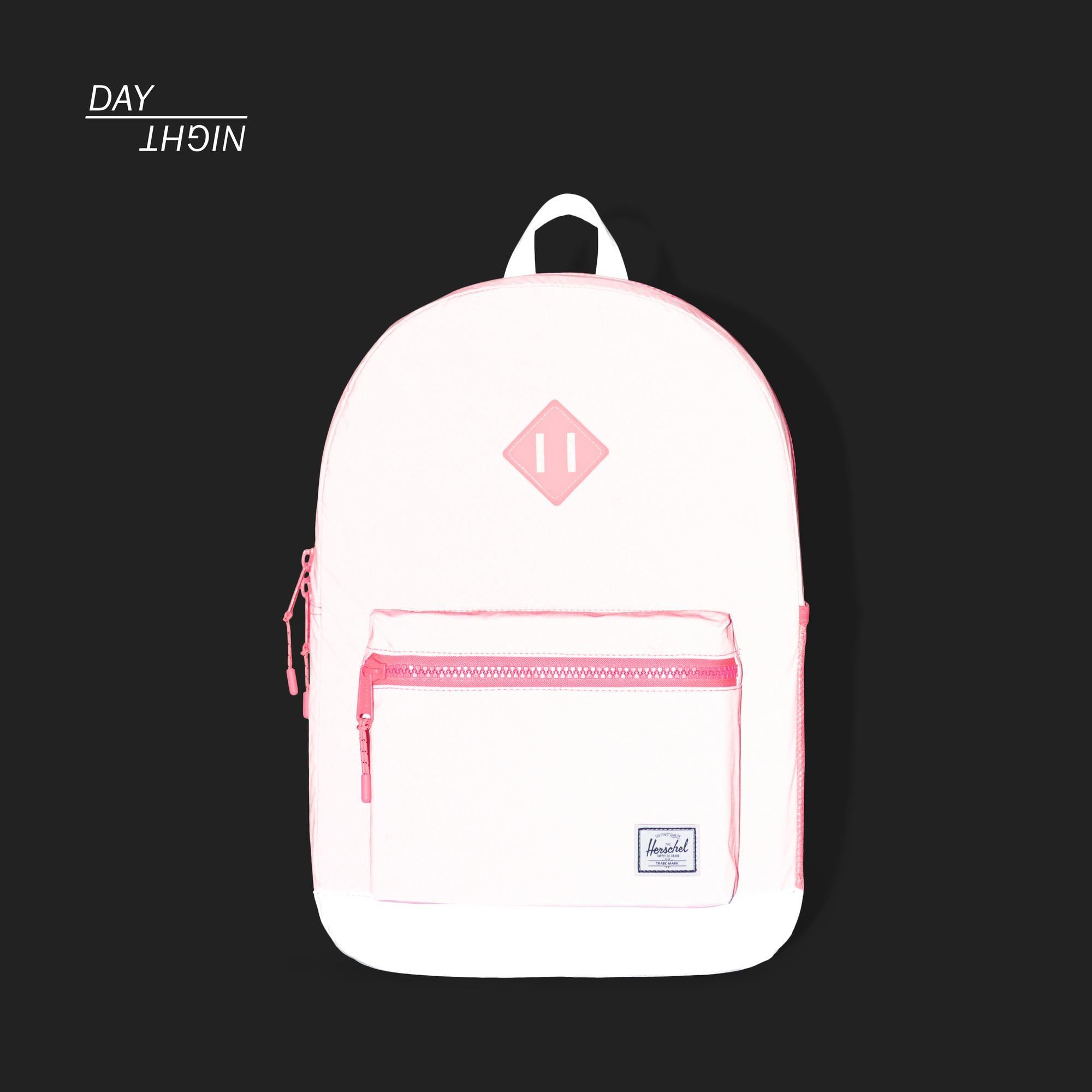 Mochila Herschel Heritage Youth X-Large Pink/Silver - Reflective