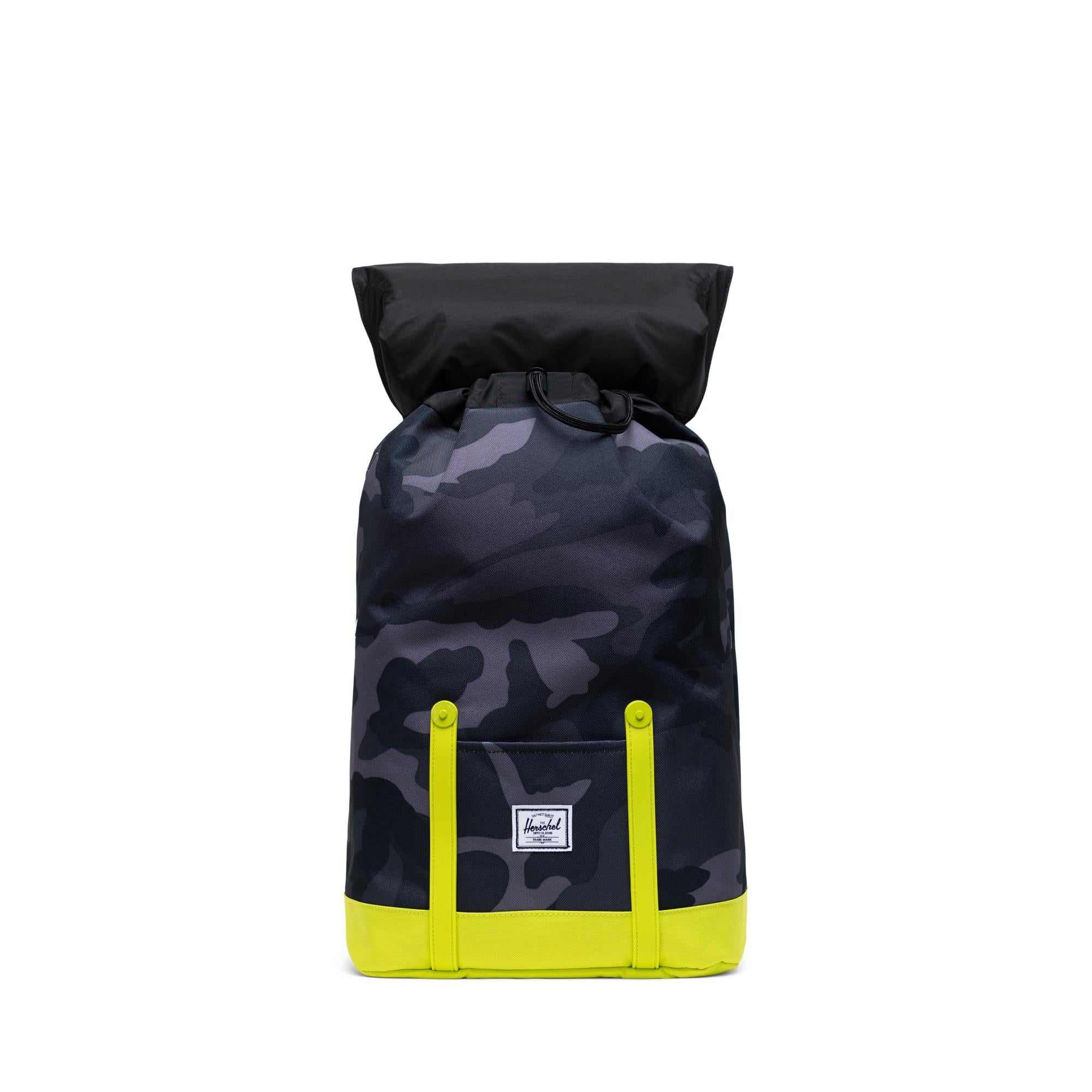 Mochila Herschel Retreat Youth Night Camo/Lime Punch