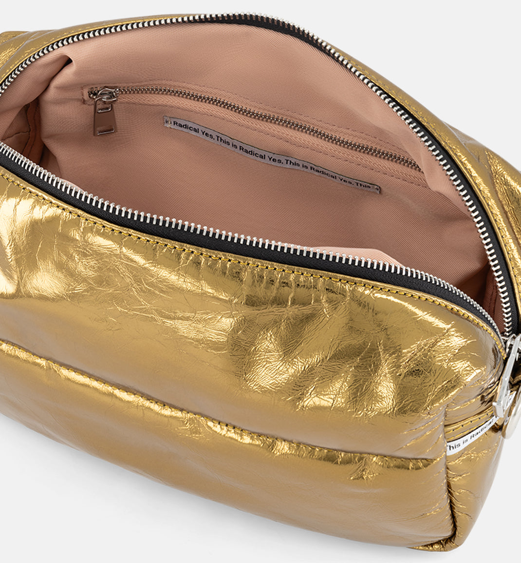 North Star Leather Clutch | Bronze Crush