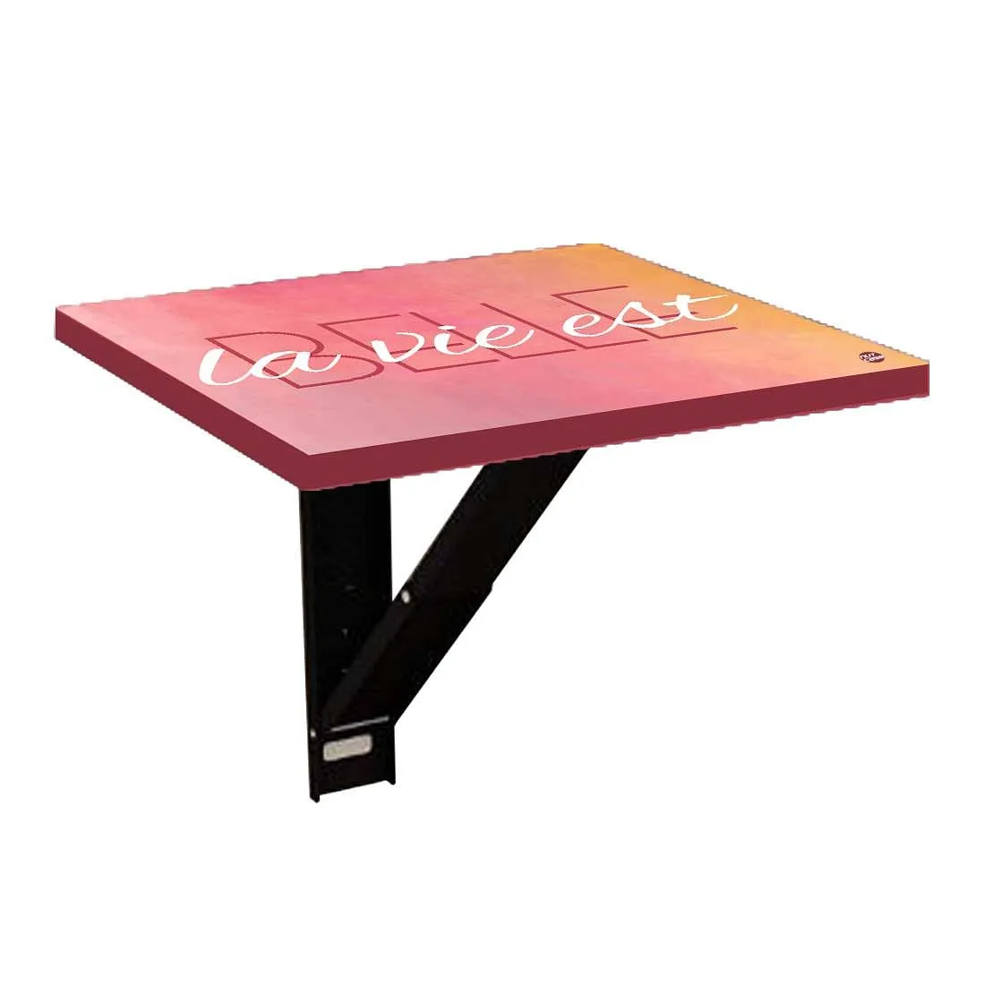 Nutcase Wall Mount Side Table Folding Floating Tables-Quotes