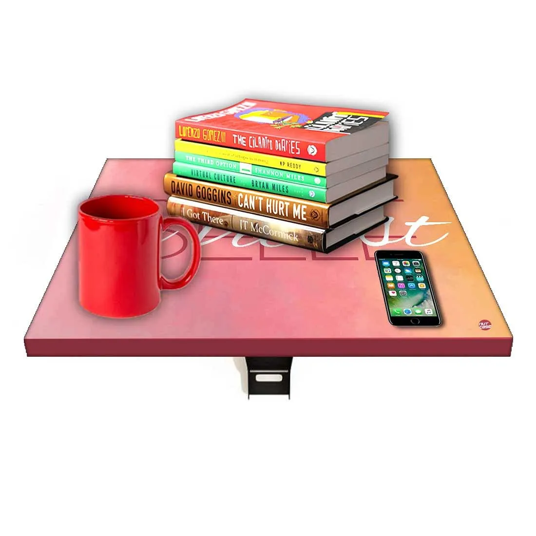 Nutcase Wall Mount Side Table Folding Floating Tables-Quotes